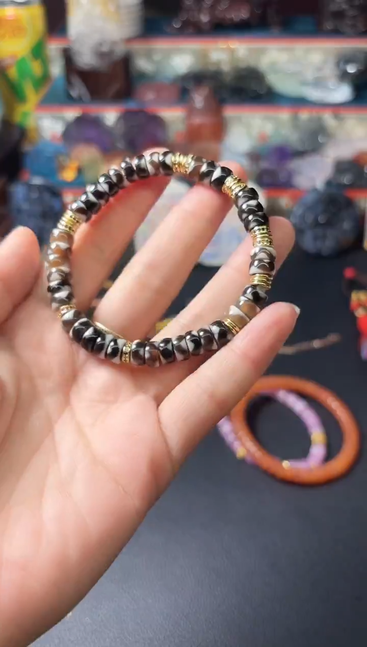 非金属无纯铜锡合金禧*精美手串