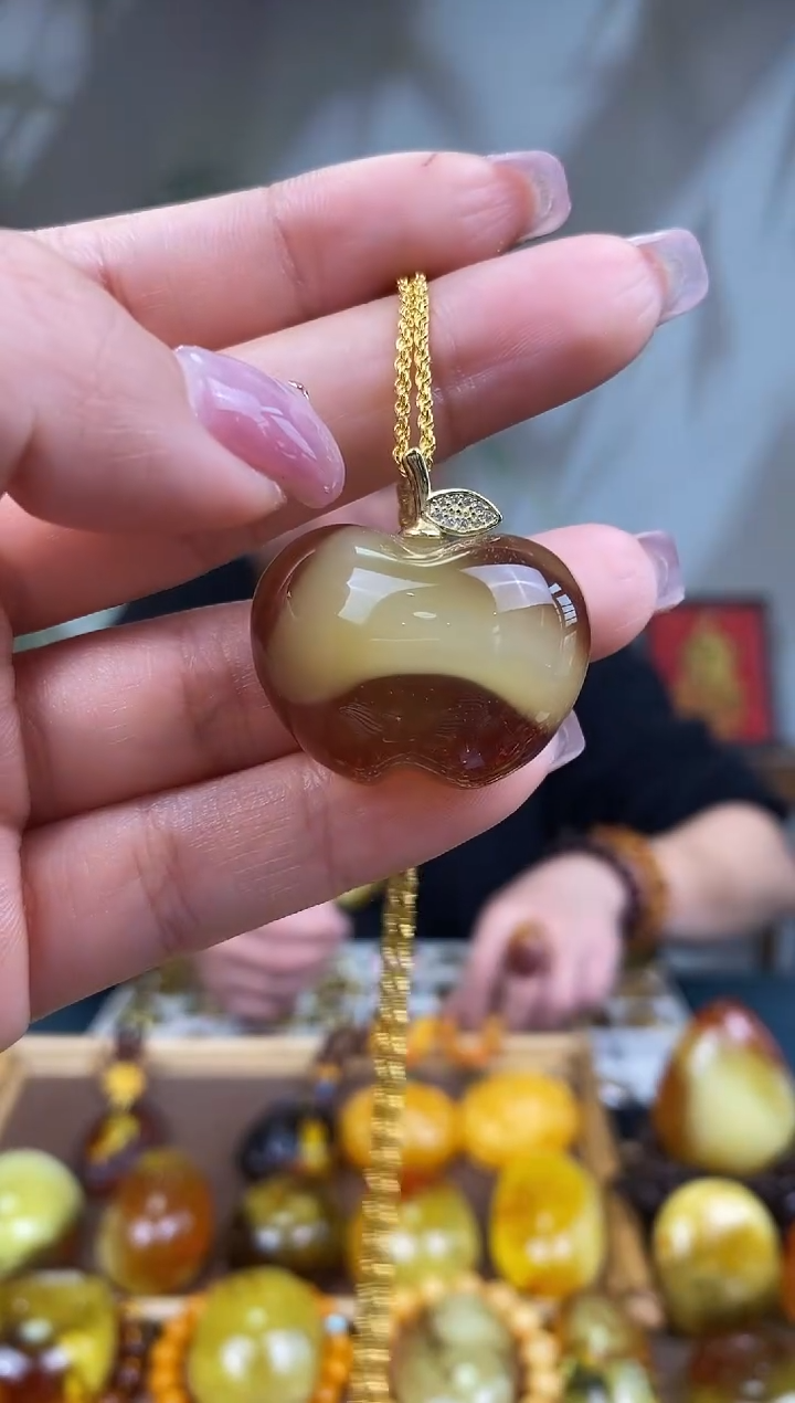 【闪购商品】琥珀裸石银S925镶嵌基地发货 一物一证 顺丰包邮