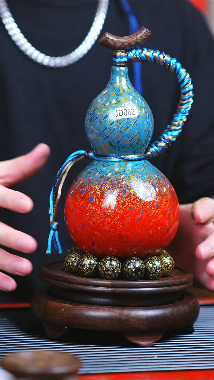 【闪购商品】JD062元宵节臻选非遗大漆酒葫芦