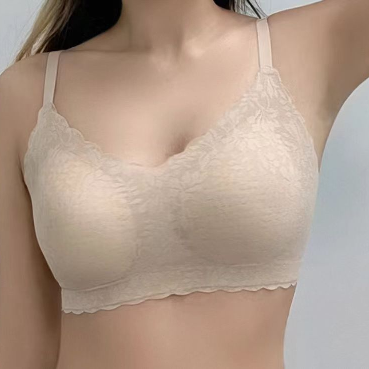 小胸显大蕾丝文胸