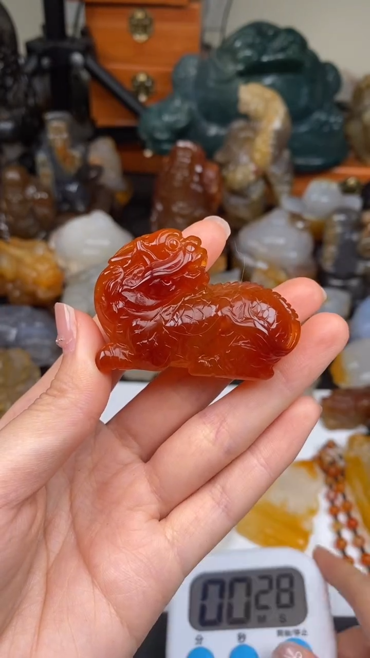 玛瑙/玉髓颈饰未镶嵌AA