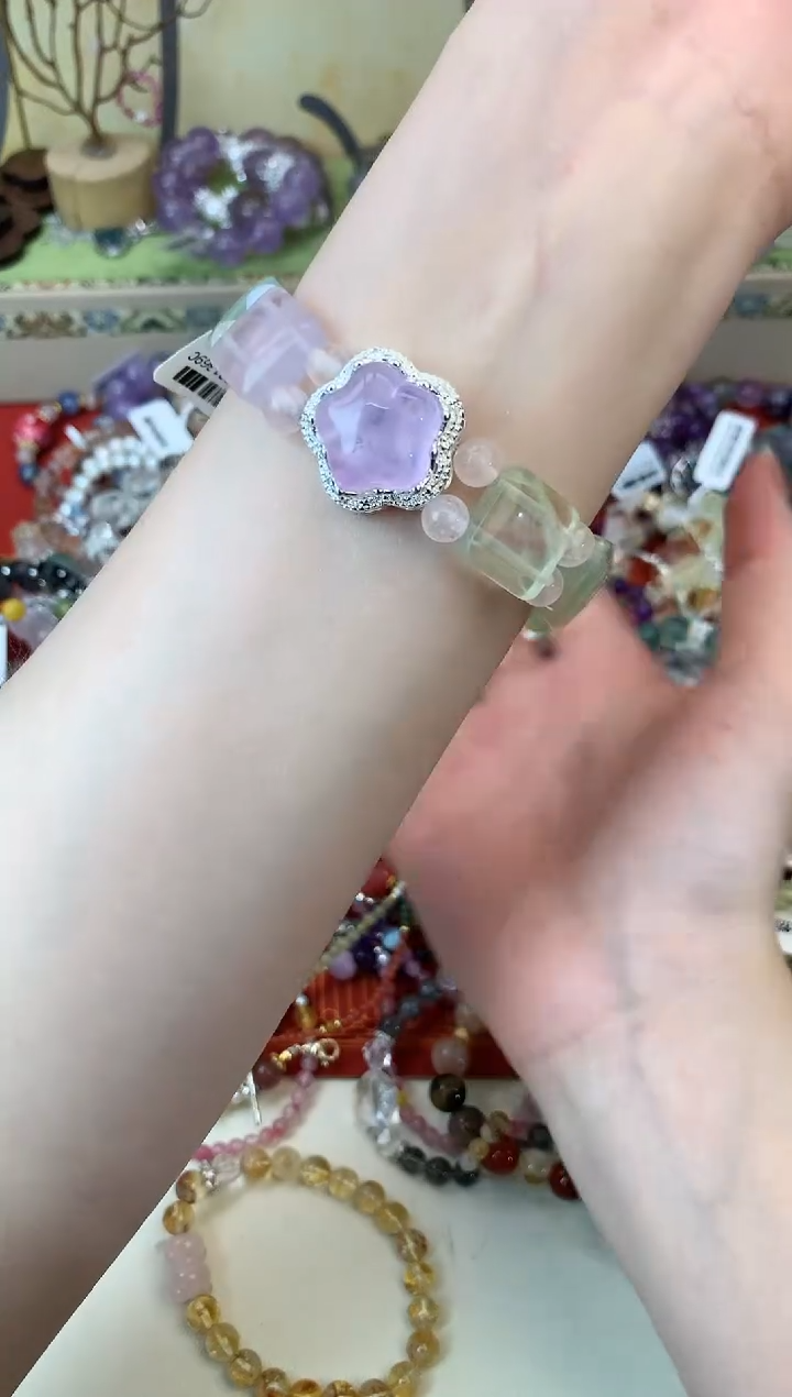 手链未镶嵌萤石328手串
