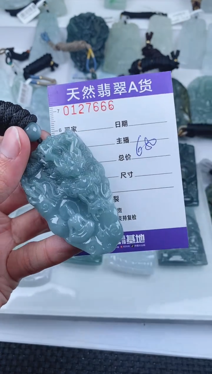 【闪购商品】翡翠颈饰未镶嵌     666