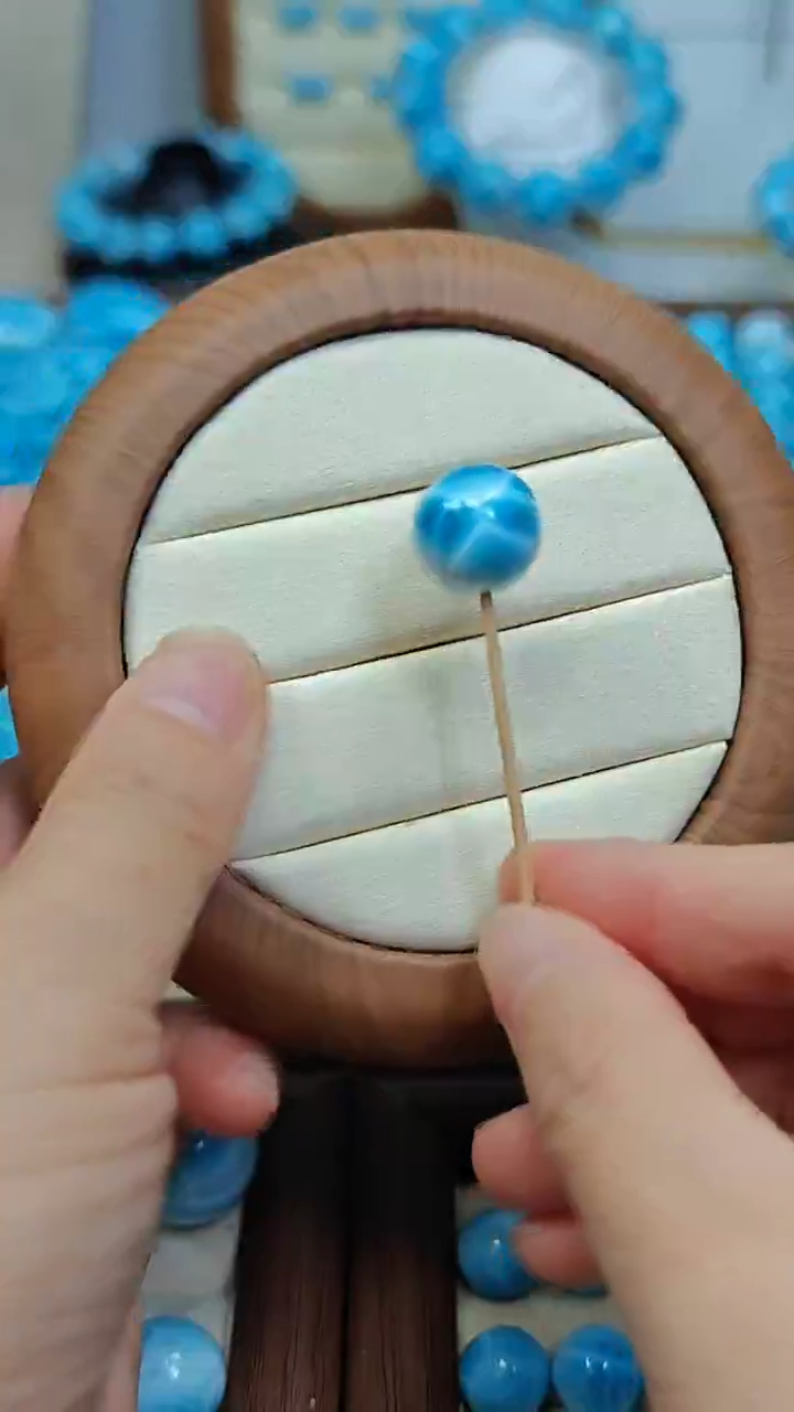 未镶嵌针钠钙石（海纹石）珠宝半成品N****u多样性发一