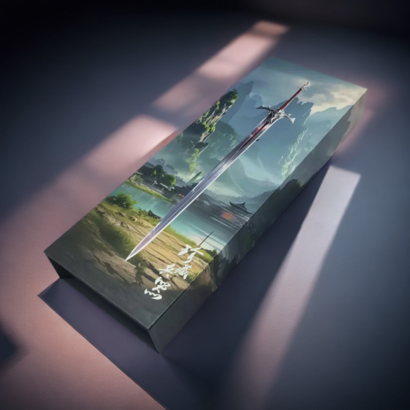 动漫游戏周边武器摆件挂件，工艺品cos道具潮玩摆件.（未开刃）