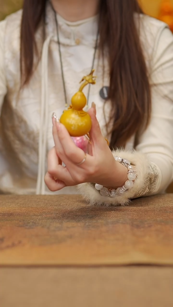 【闪购商品】34宴禾堂大漆车挂小葫芦38