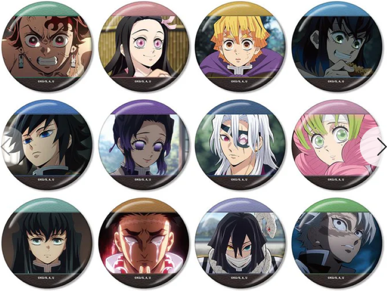 【日谷】鬼灭之刃柱训练篇tv场面写吧唧/色纸盲盒（代拆）