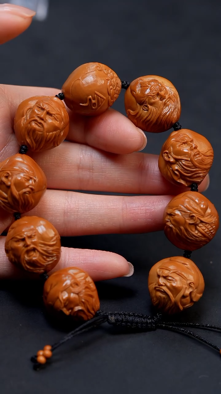 【闪购商品】橄榄核吊坠关公将军令