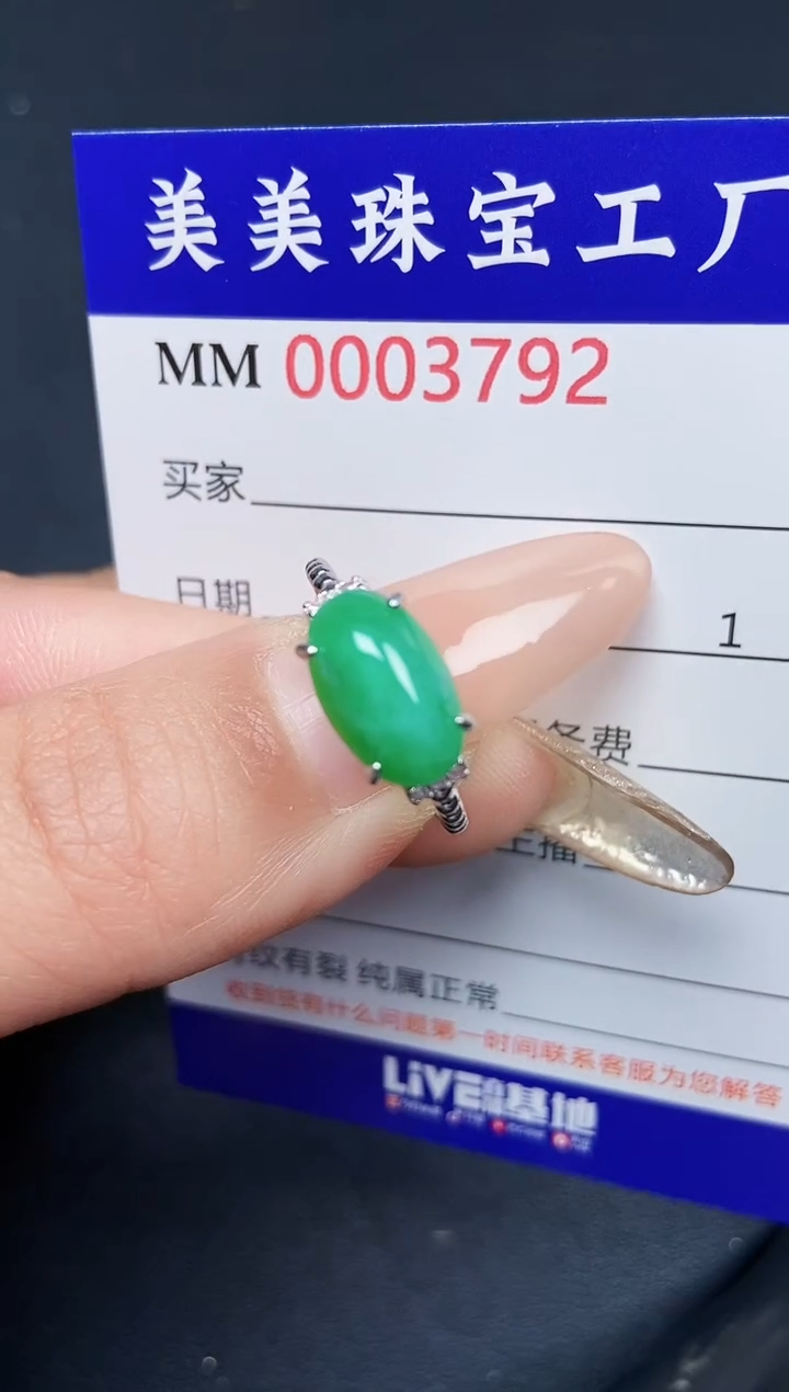 【闪购商品】翡翠颈饰银S925镶嵌3792