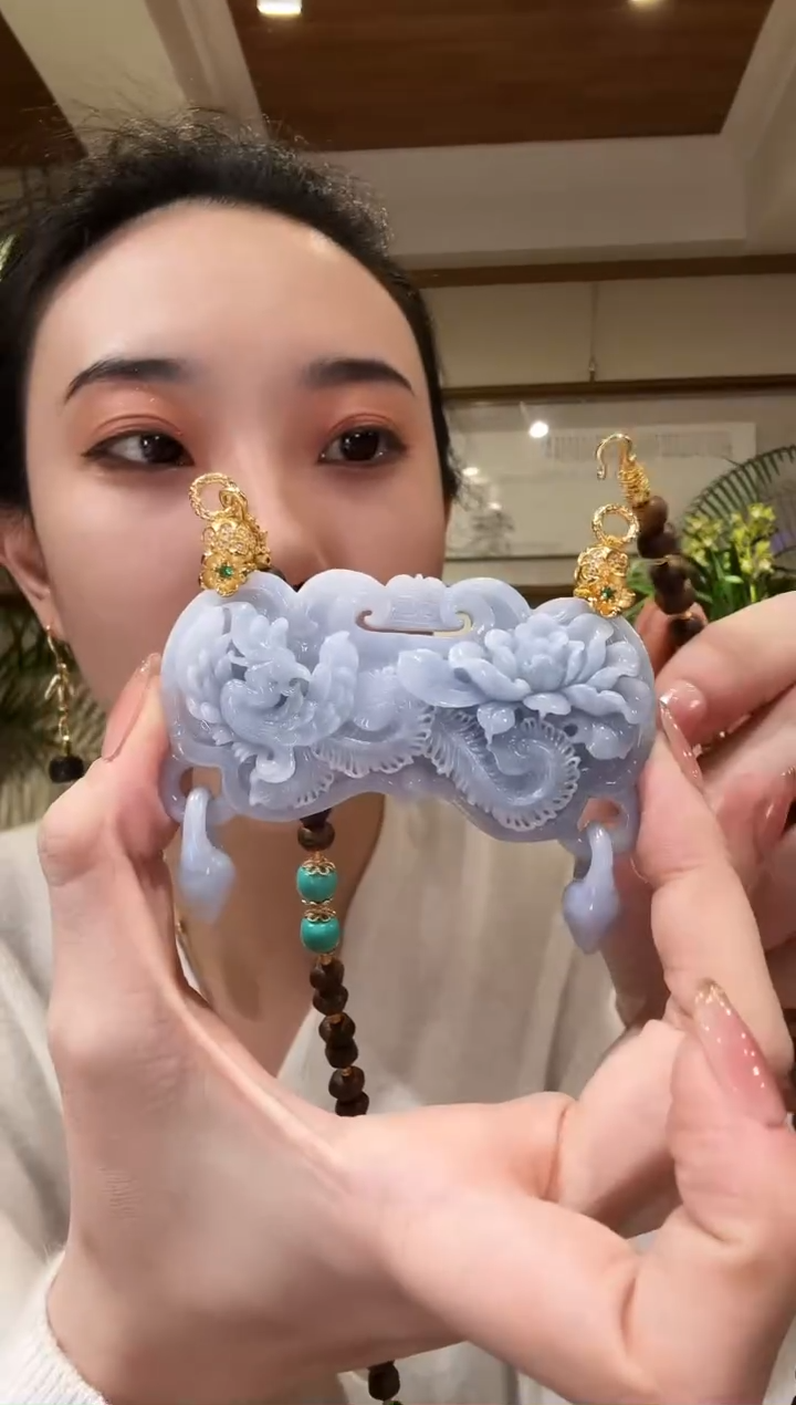 【闪购商品】翡翠颈饰未镶嵌国风