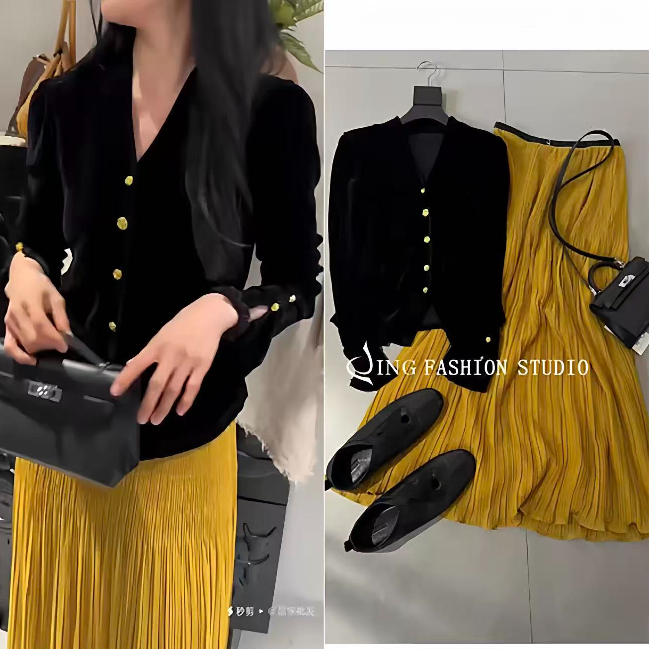 998新款高品质显瘦正肩丝绒打底衫