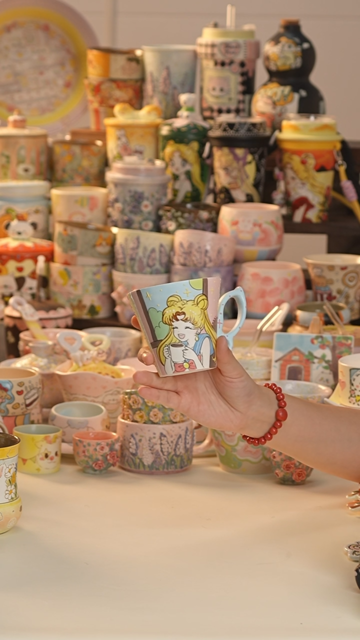 其他景德镇釉下彩手绘设计师款陶瓷