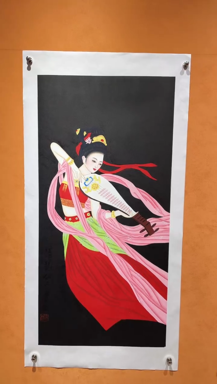 国画刘金玉老师亲笔手绘