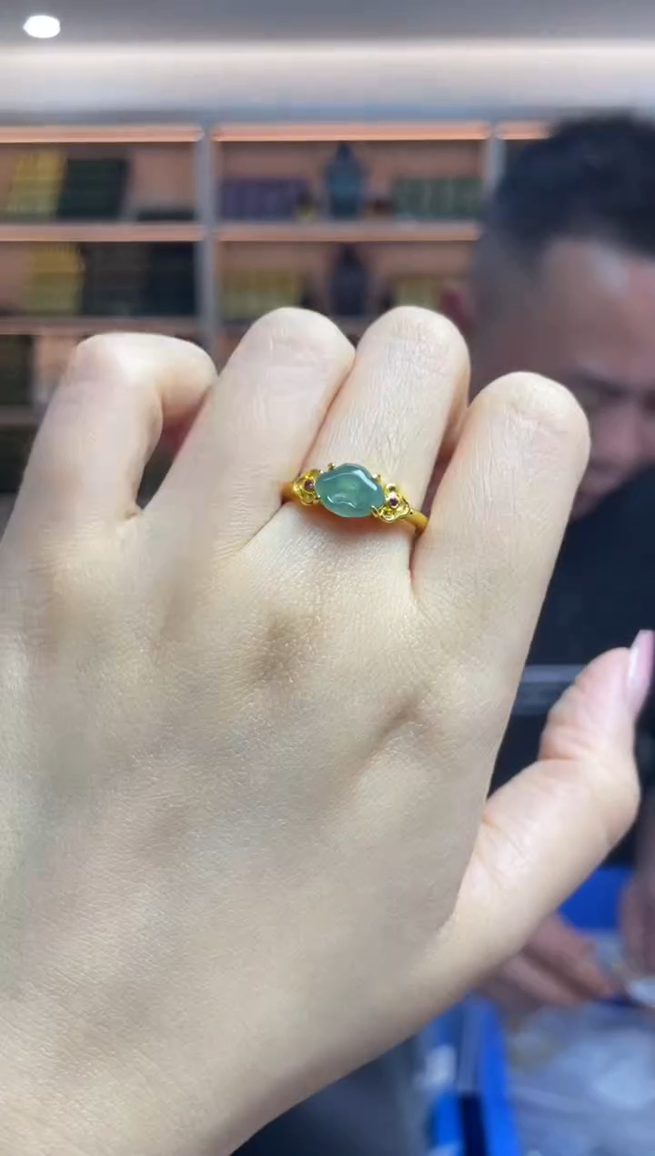 【闪购商品】翡翠戒指未镶嵌单个多样性发货
