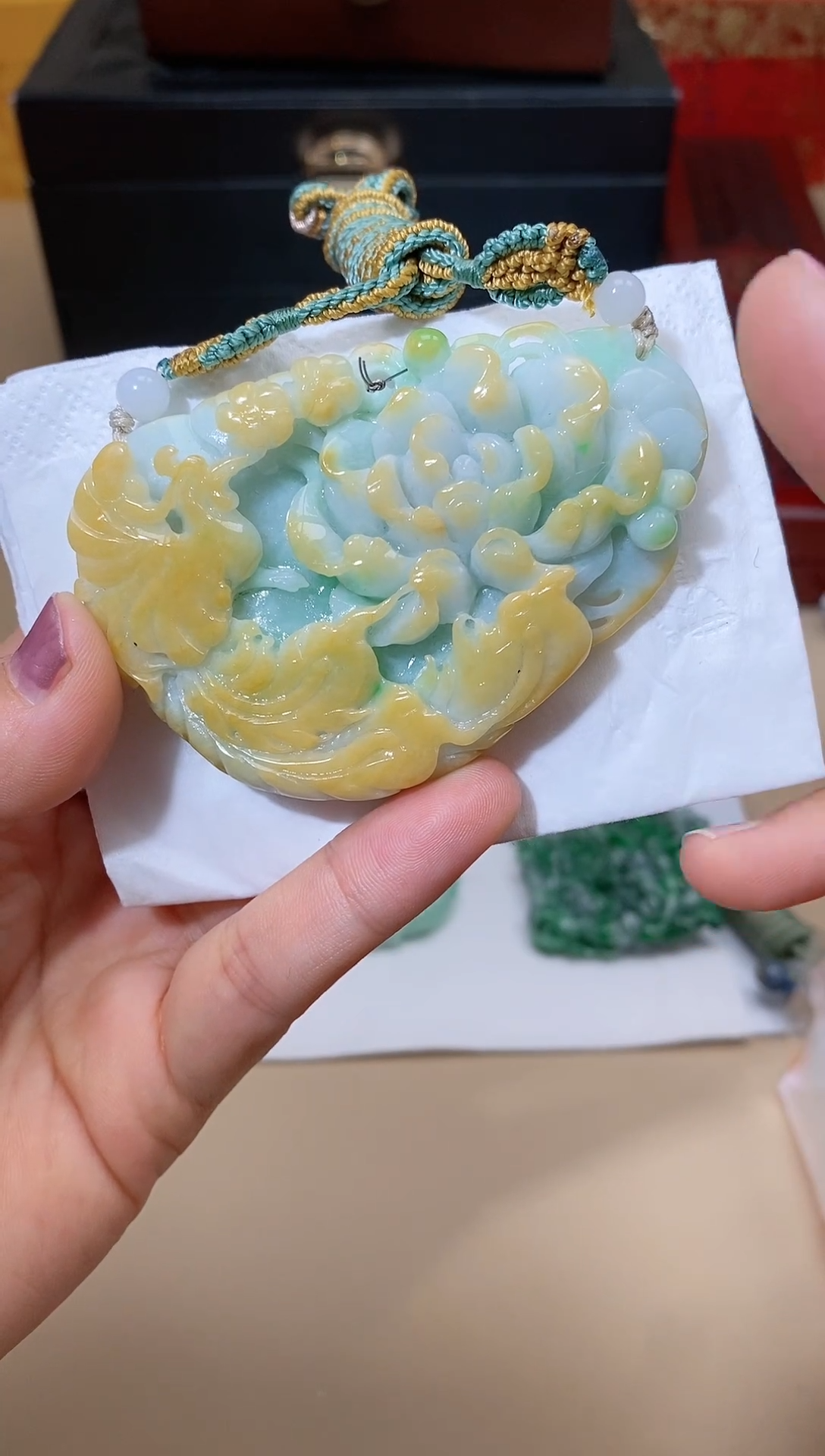 【闪购商品】翡翠颈饰未镶嵌天然A货翡翠