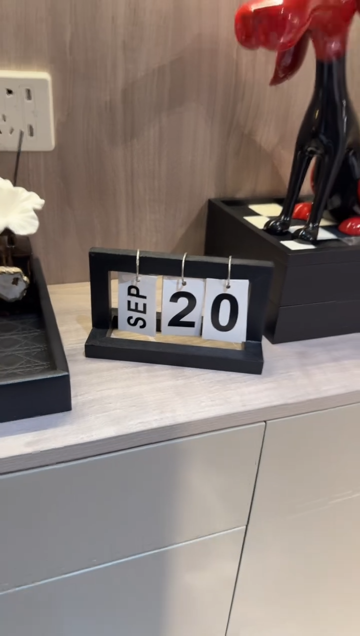 树脂日历孤品123456