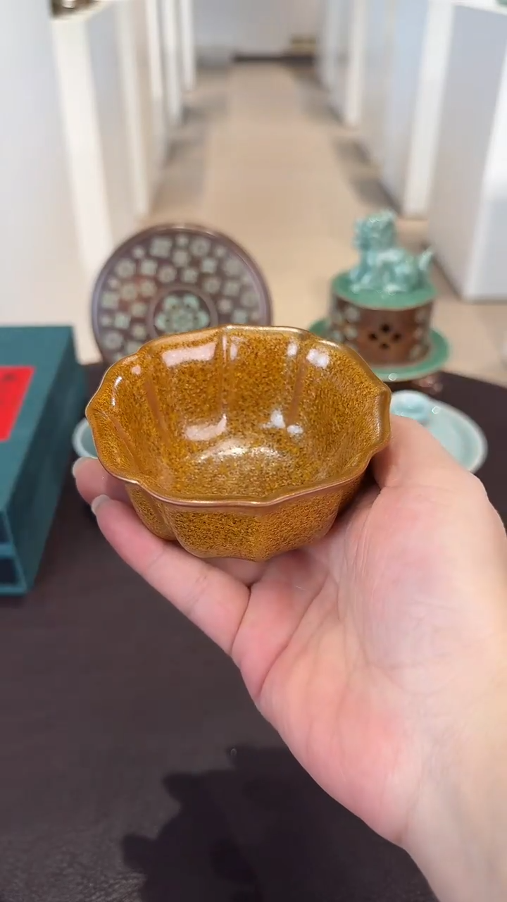 青瓷手工茶器包邮不带礼盒