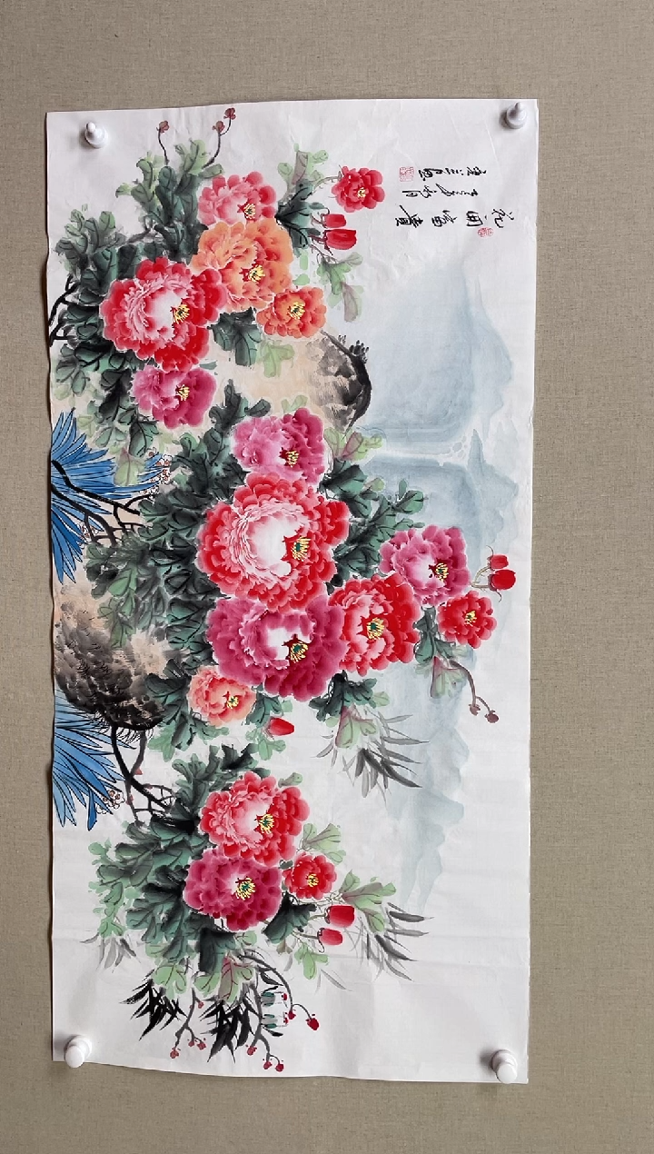 国画138*68 曾弈兰曾弈兰曾弈兰曾弈兰曾弈兰