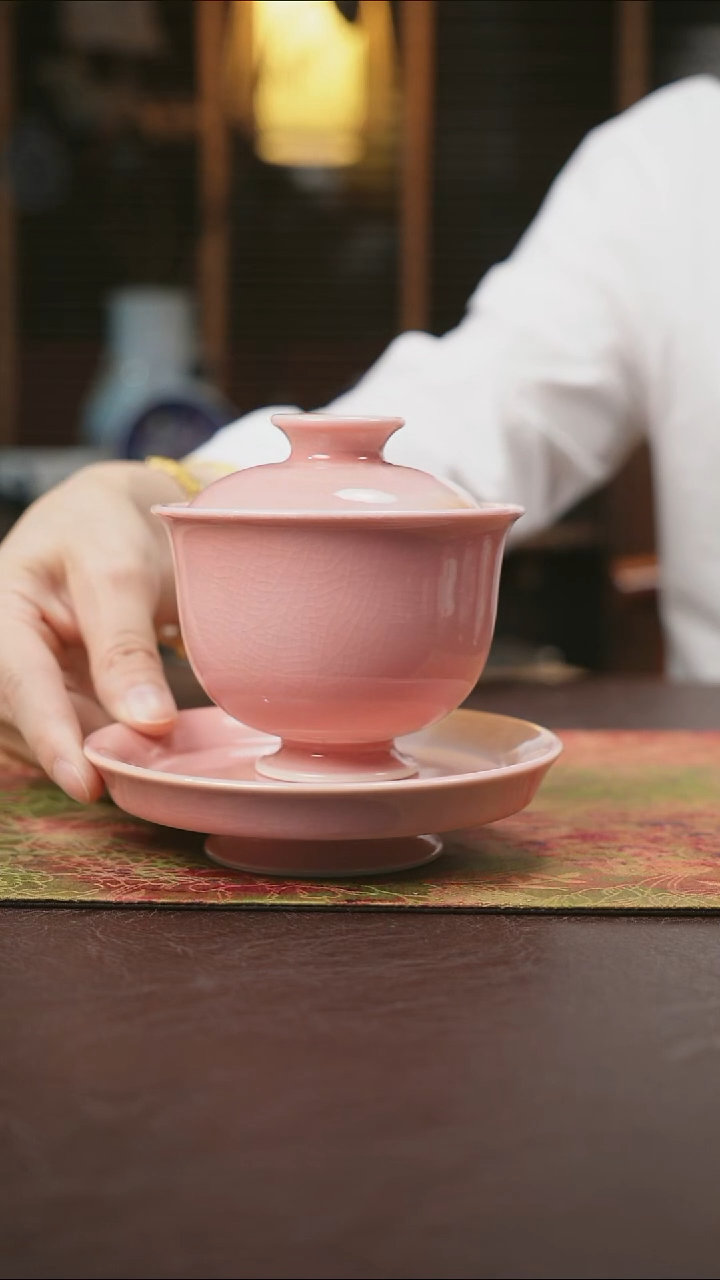 杯景德镇陶瓷杯碗柴烧多人