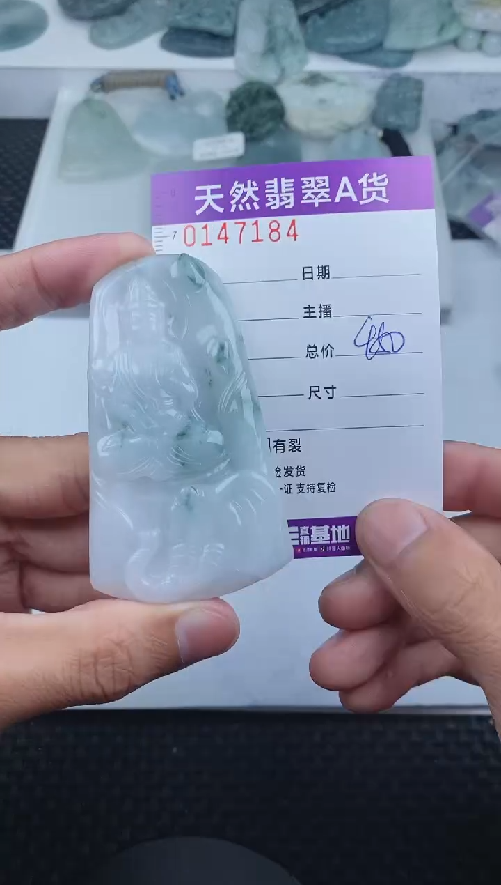 翡翠未镶嵌颈饰       184