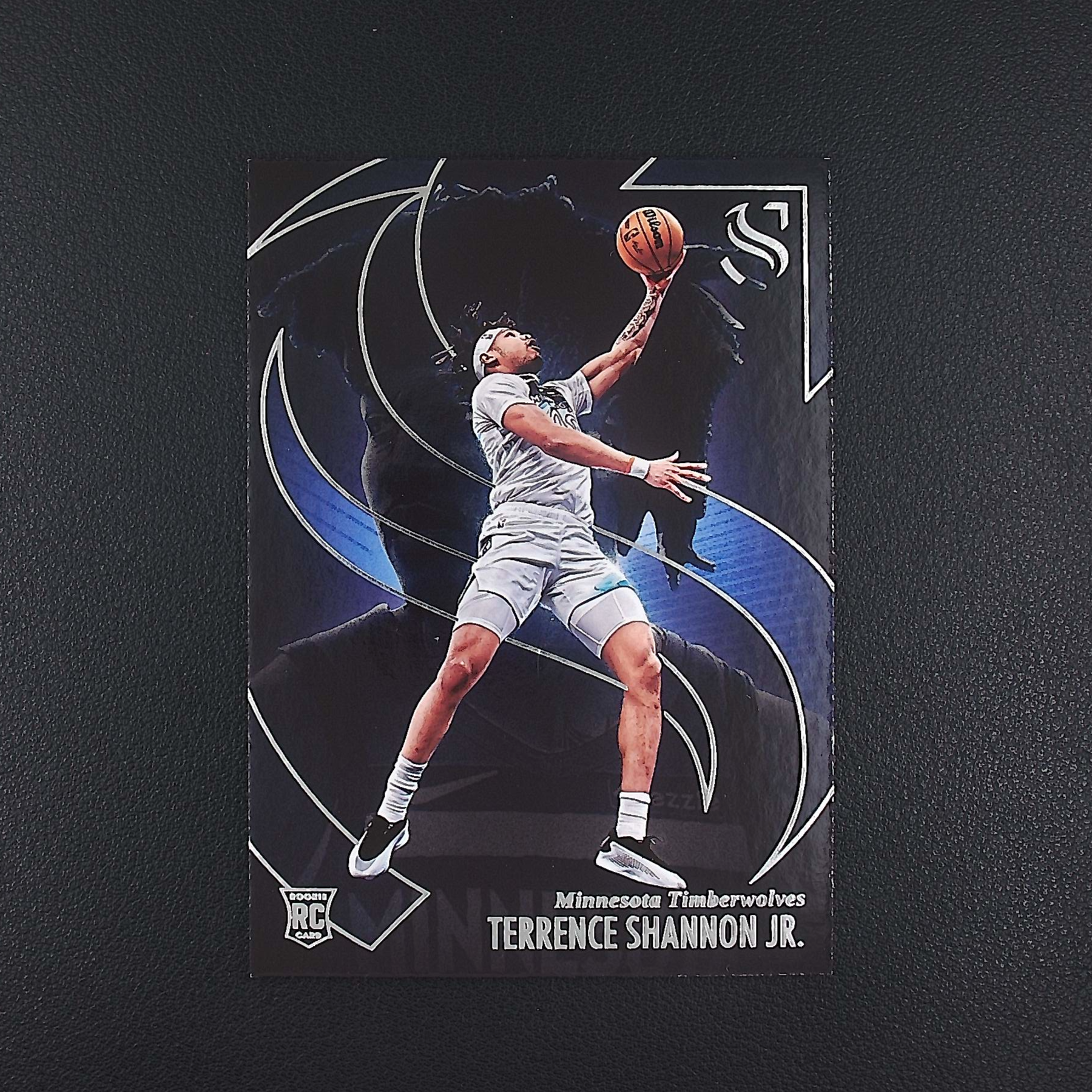 小特伦斯 香农 无编 剪影 帕尼尼NBA国宝手提签字球星卡