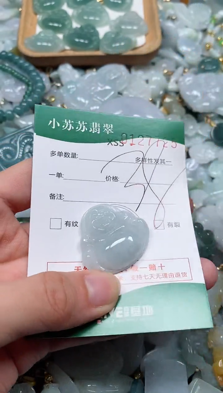 【闪购商品】翡翠颈饰未镶嵌闪购商品0127725