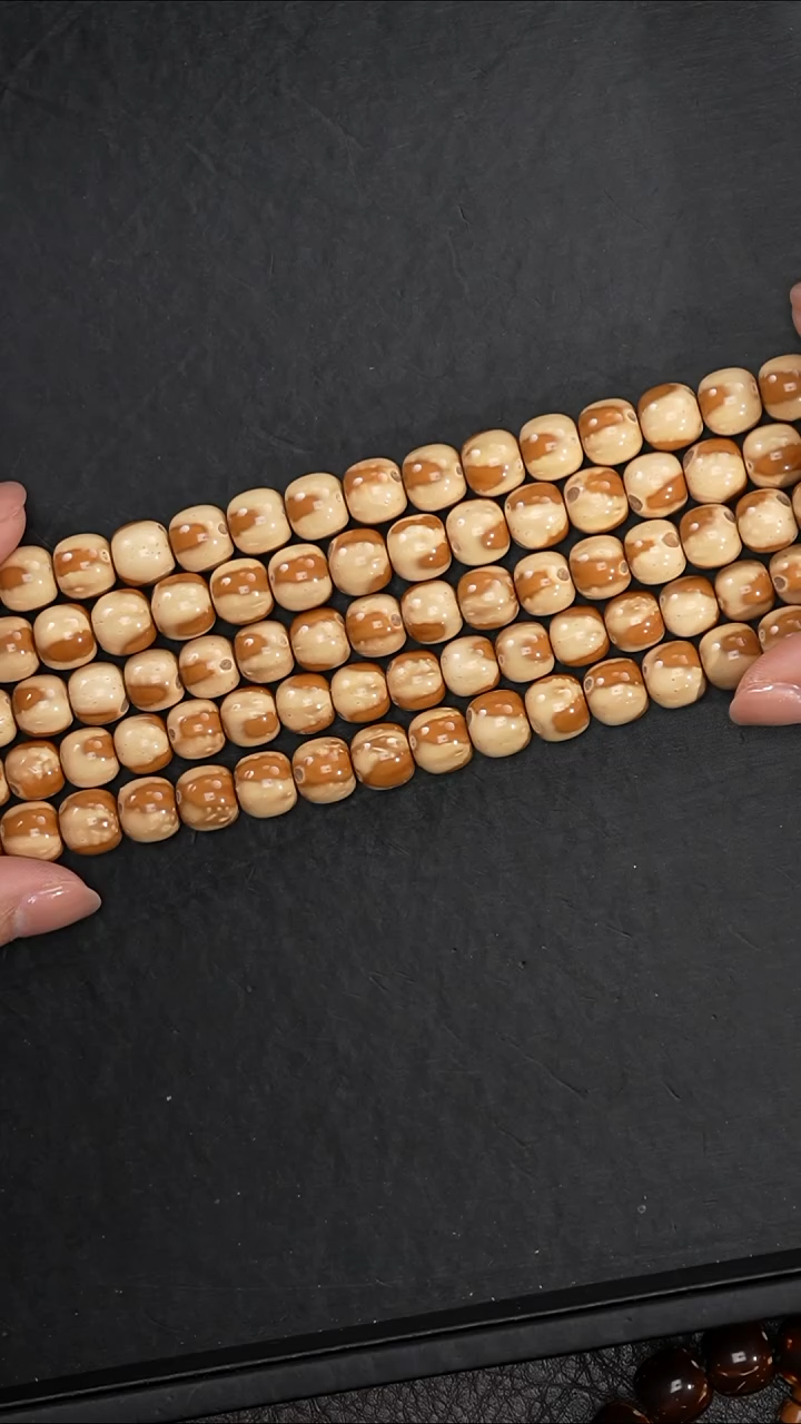 手串紫金鼠9-10mm满油核实心鼠