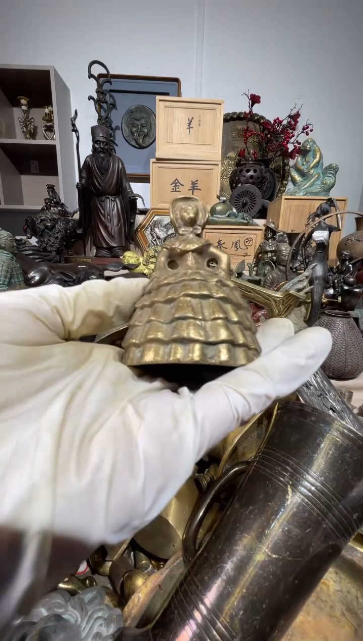 大阪回流商品铜器摆件19