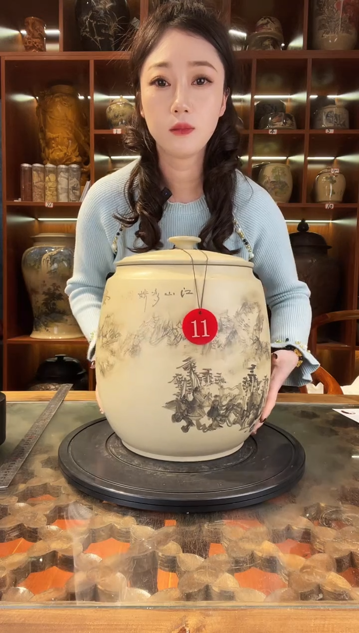 【闪购商品】缸云南建水紫陶白泥缸@11