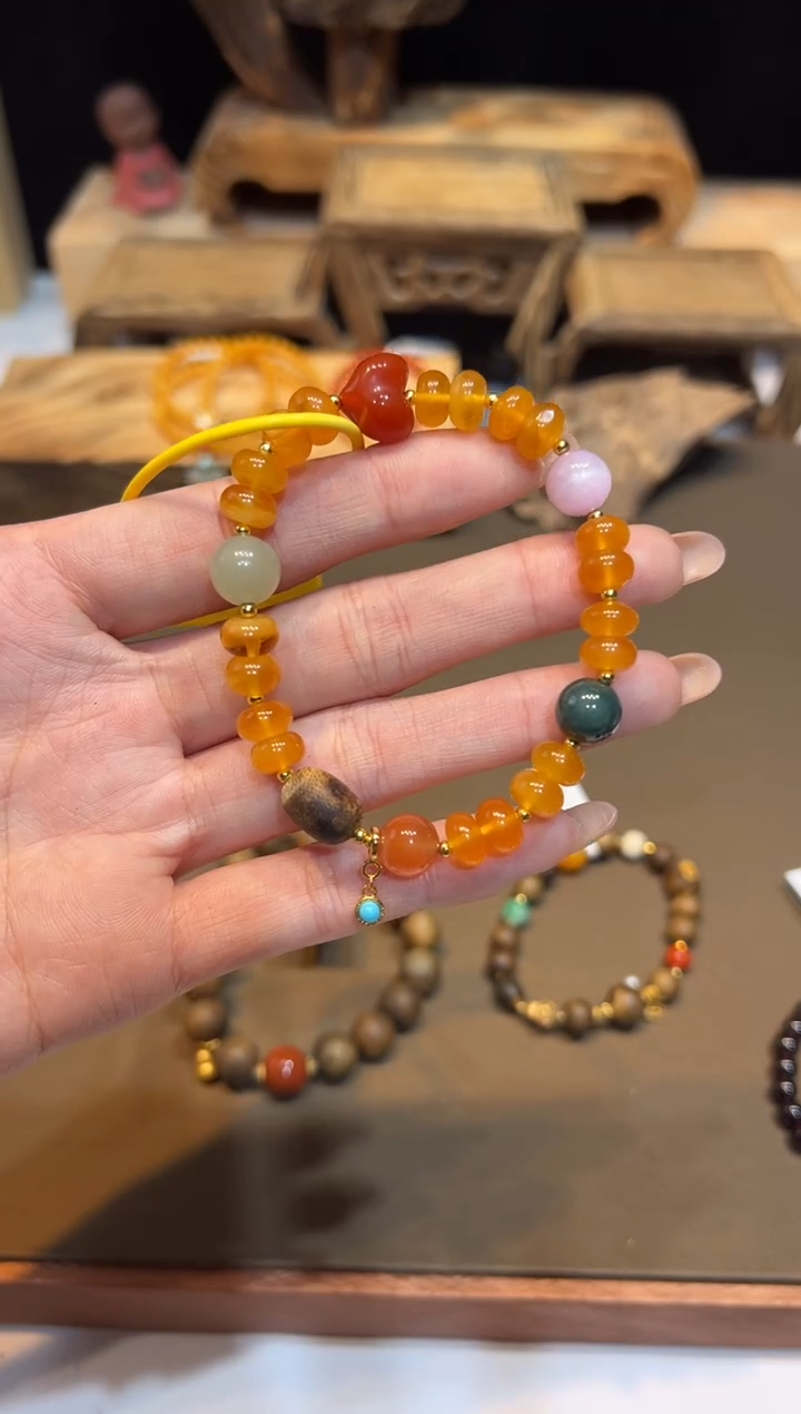 未镶嵌琥珀手饰手饰@@E7131