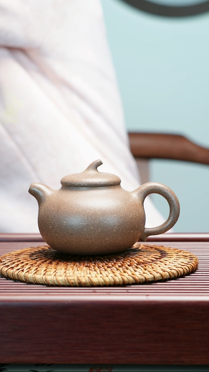 茶壶紫砂大彬桂花砂 茄瓜  200cc