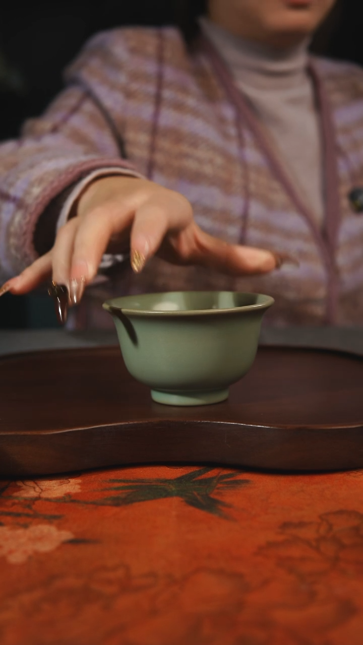 杯子瓷汝州原产地原矿仿古老釉q