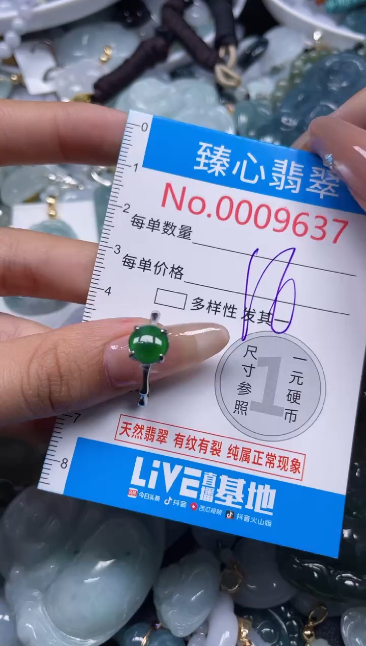 颈饰未镶嵌翡翠9637