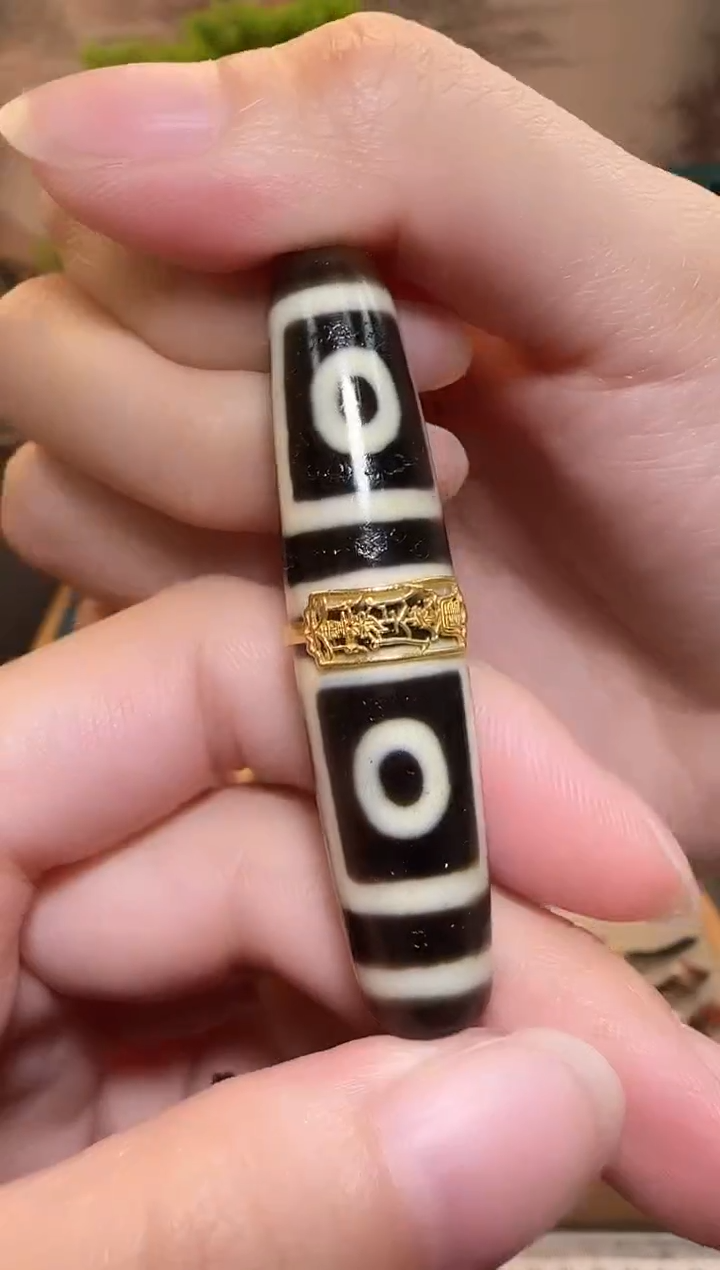 【闪购商品】玛瑙吊坠18K金镶嵌吊坠