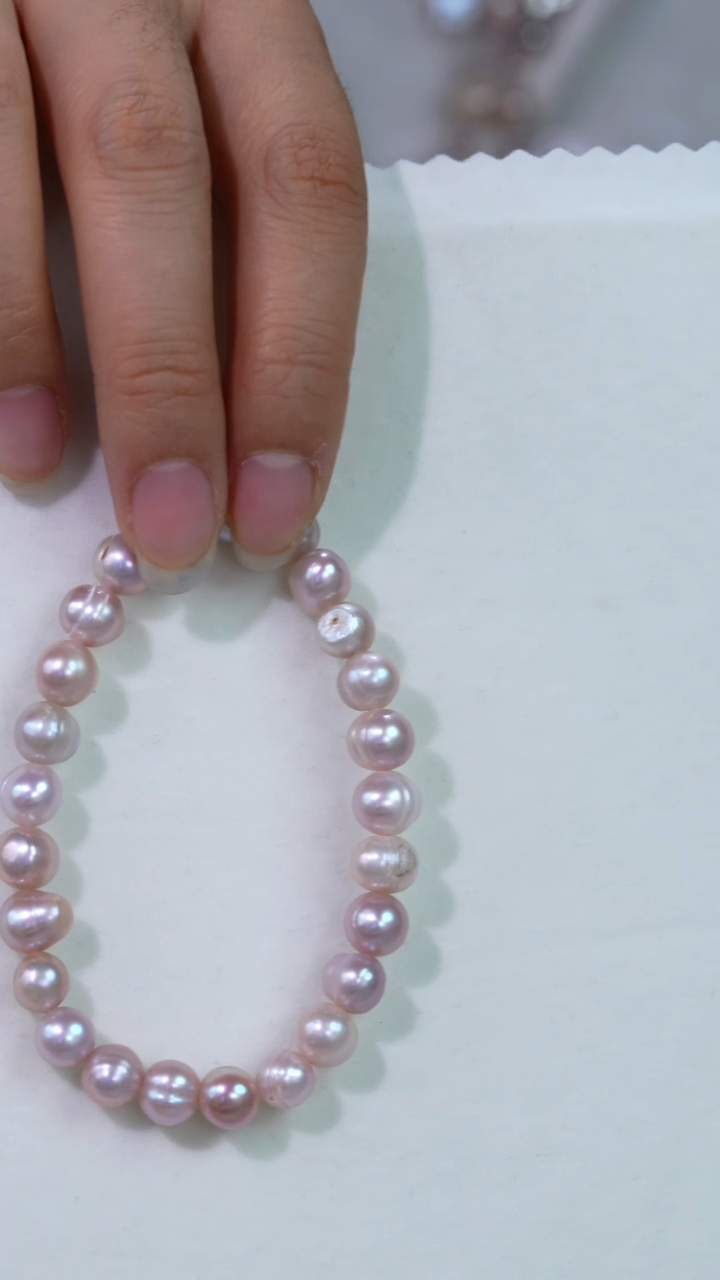 未镶嵌淡水珍珠手链226