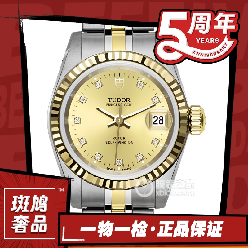 99新 TUDOR/帝舵 帝舵/金盘/钻刻/钢带/22.5盘/九月/2.96