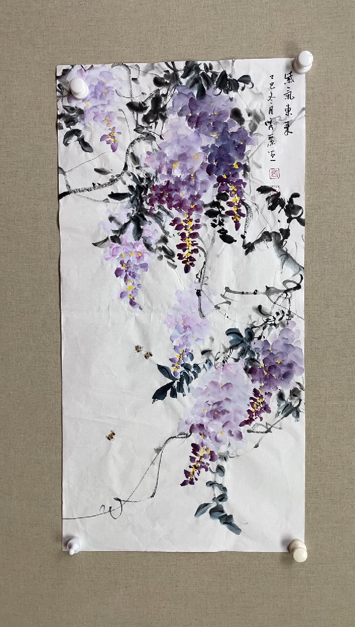 国画100*50 商秀丽商秀丽商秀丽商秀丽