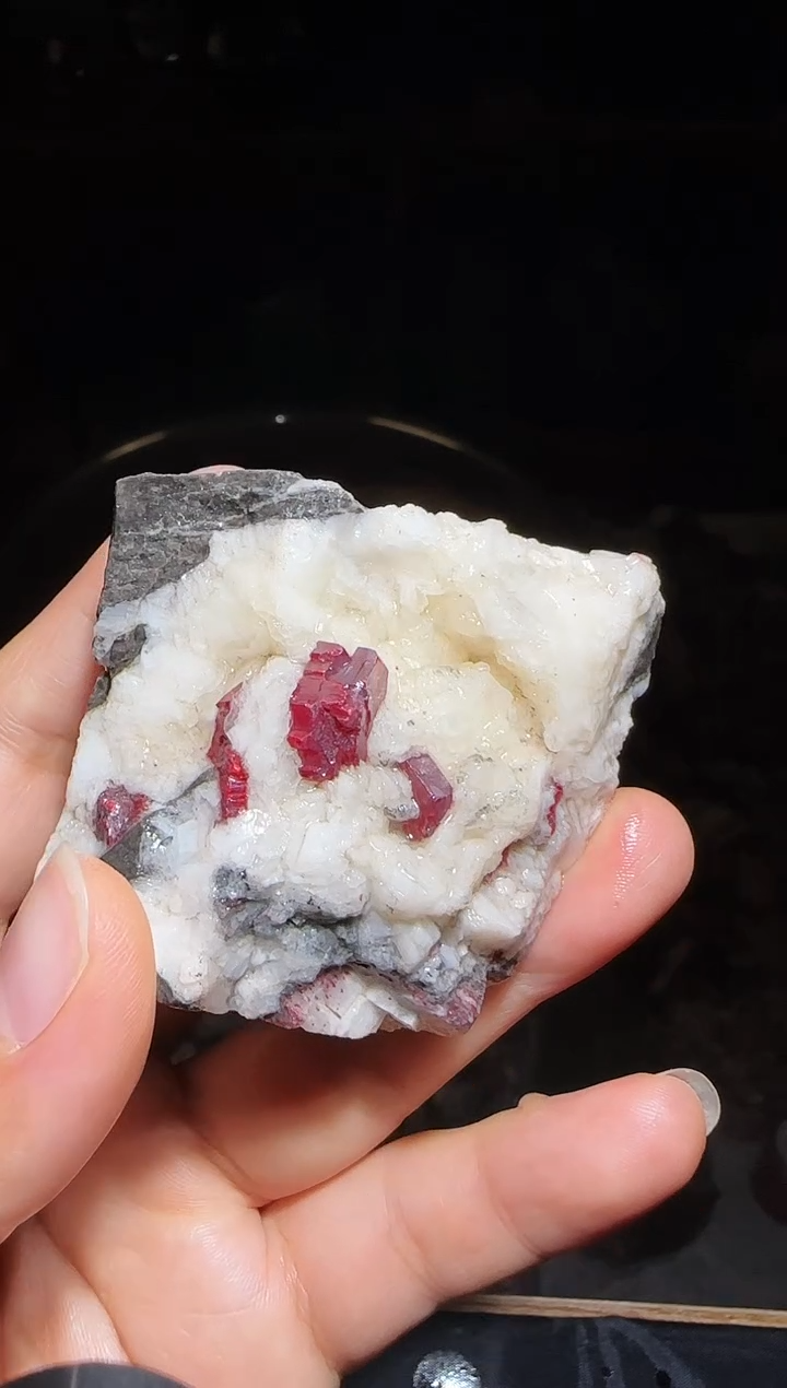 天然辰砂朱砂毛料9