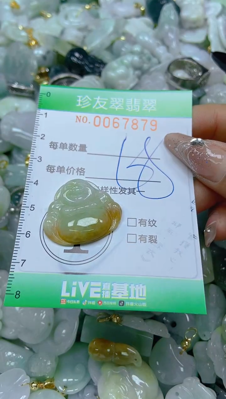 【闪购商品】翡翠颈饰未镶嵌闪购商品0067879