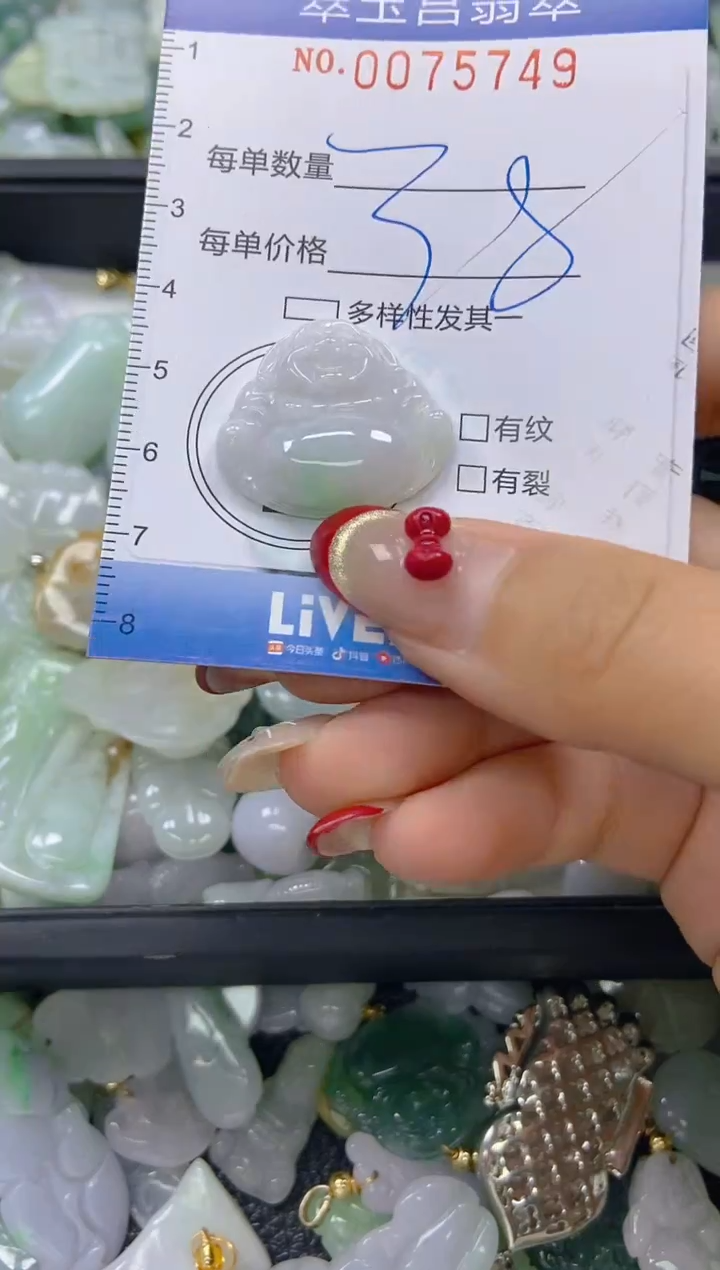 【闪购商品】翡翠颈饰未镶嵌闪购0075749