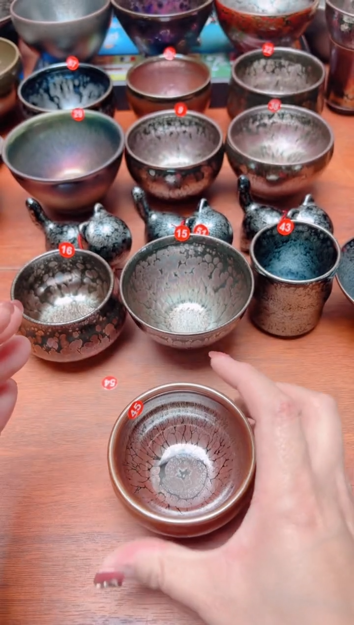 【闪购商品】茶盏45号建盏工匠茶器
