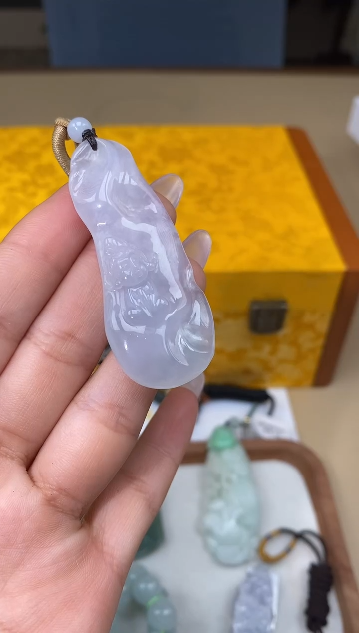 【闪购商品】翡翠颈饰未镶嵌天然A货翡翠（多样性发一） 