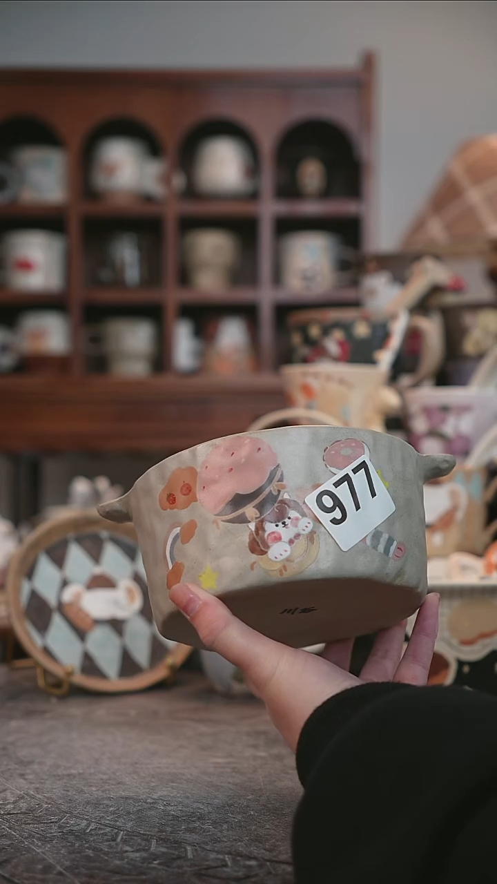 可爱川谷原创陶瓷12.28直播停产977