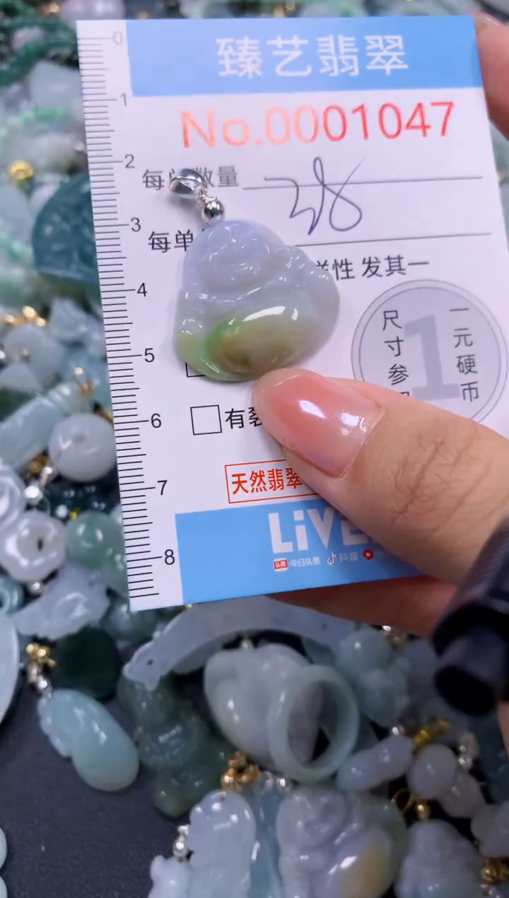 颈饰未镶嵌翡翠1047