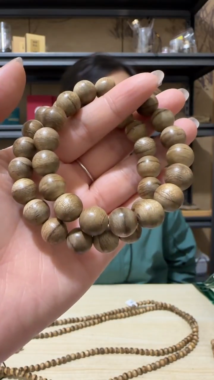 【闪购商品】沉香手串3号富国岛野料手串多样性一条卡8