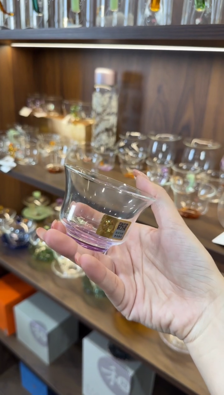 禾器 清杯浅紫色