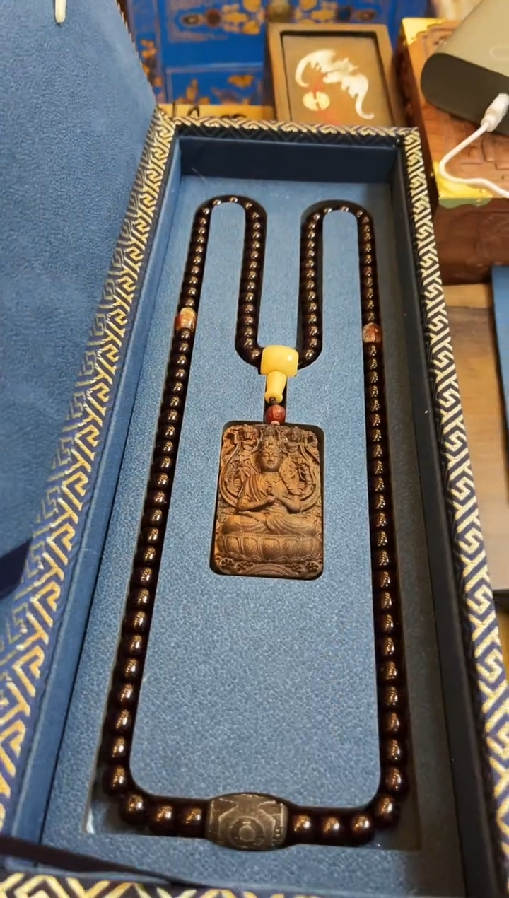 【闪购商品】沉香木吊坠沉香木制如来吊坠