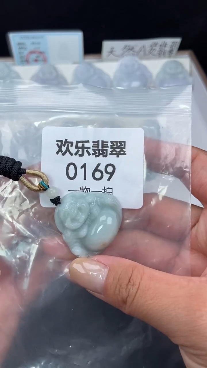 颈饰未镶嵌翡翠缅甸天然翡翠0169