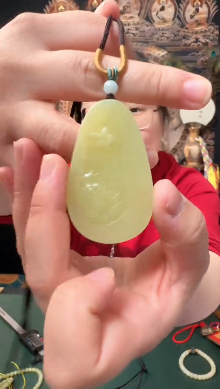 【闪购商品】和田玉颈饰未镶嵌黄口吊坠/多样性发货