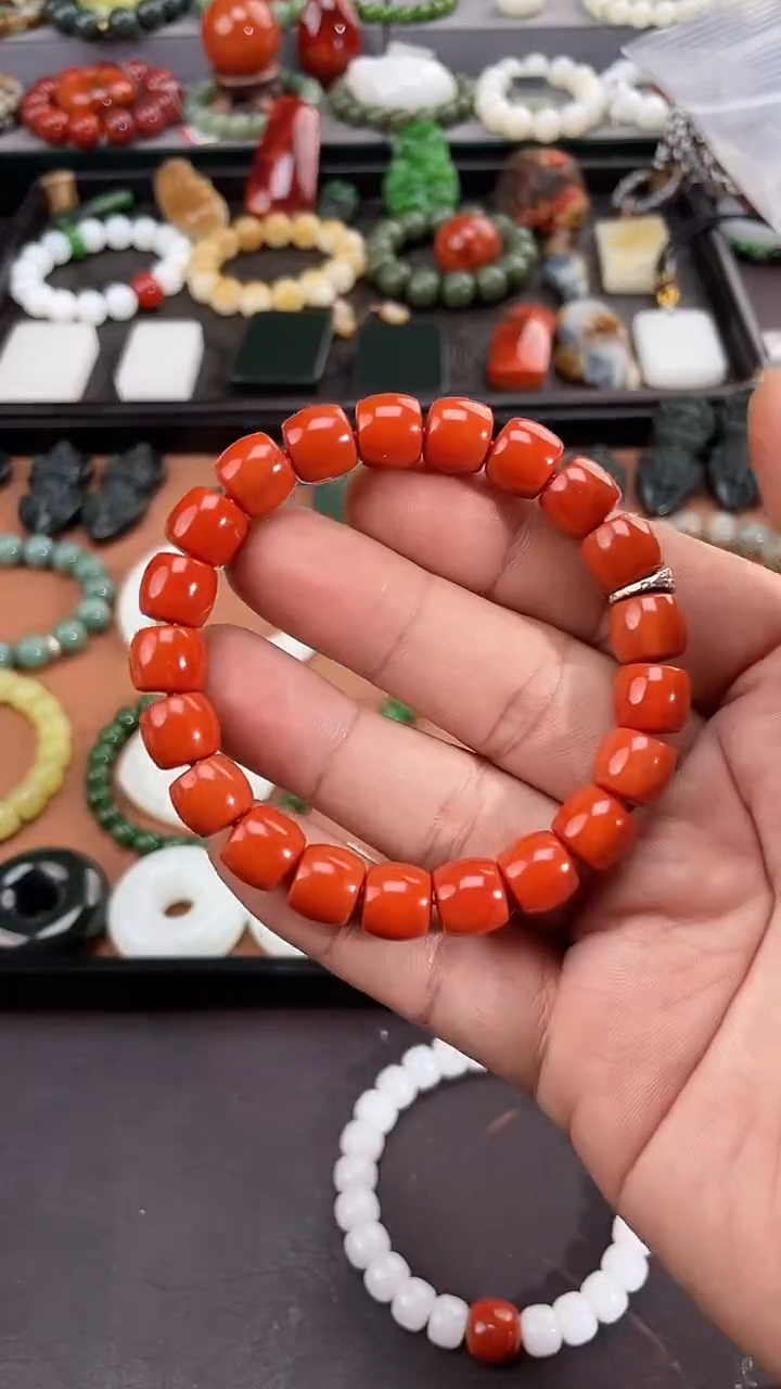 未镶嵌手串南红玛瑙多样性发一件03